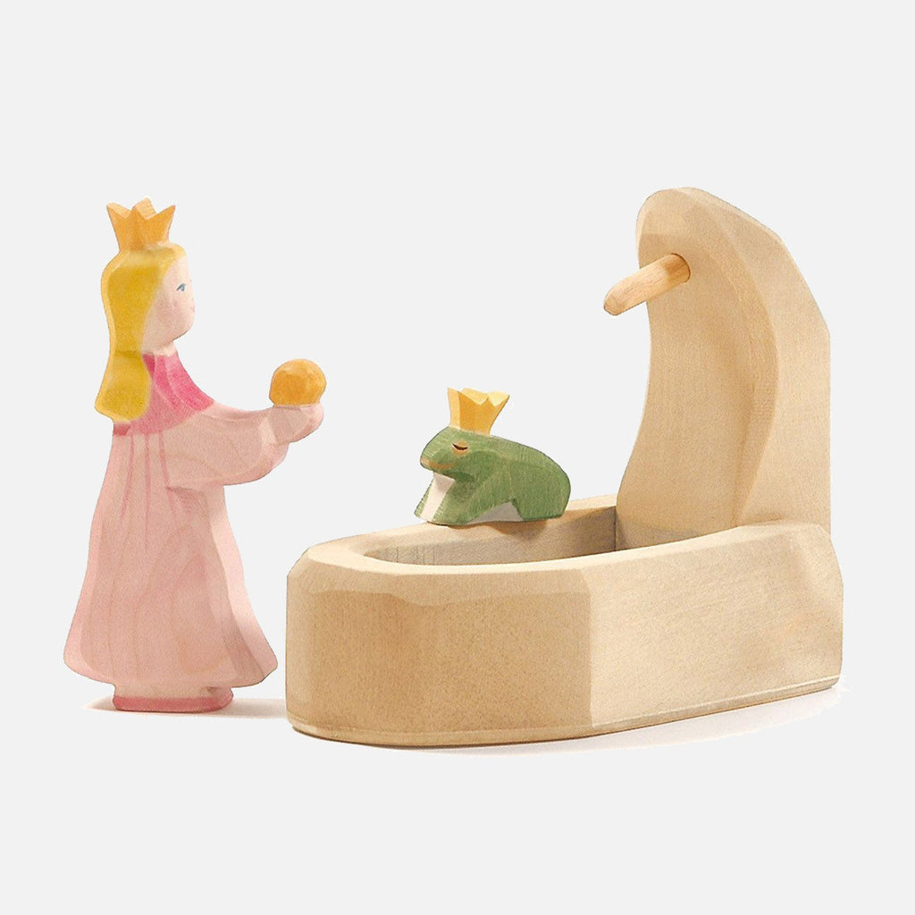 Handgefertigte Holzprinzessin