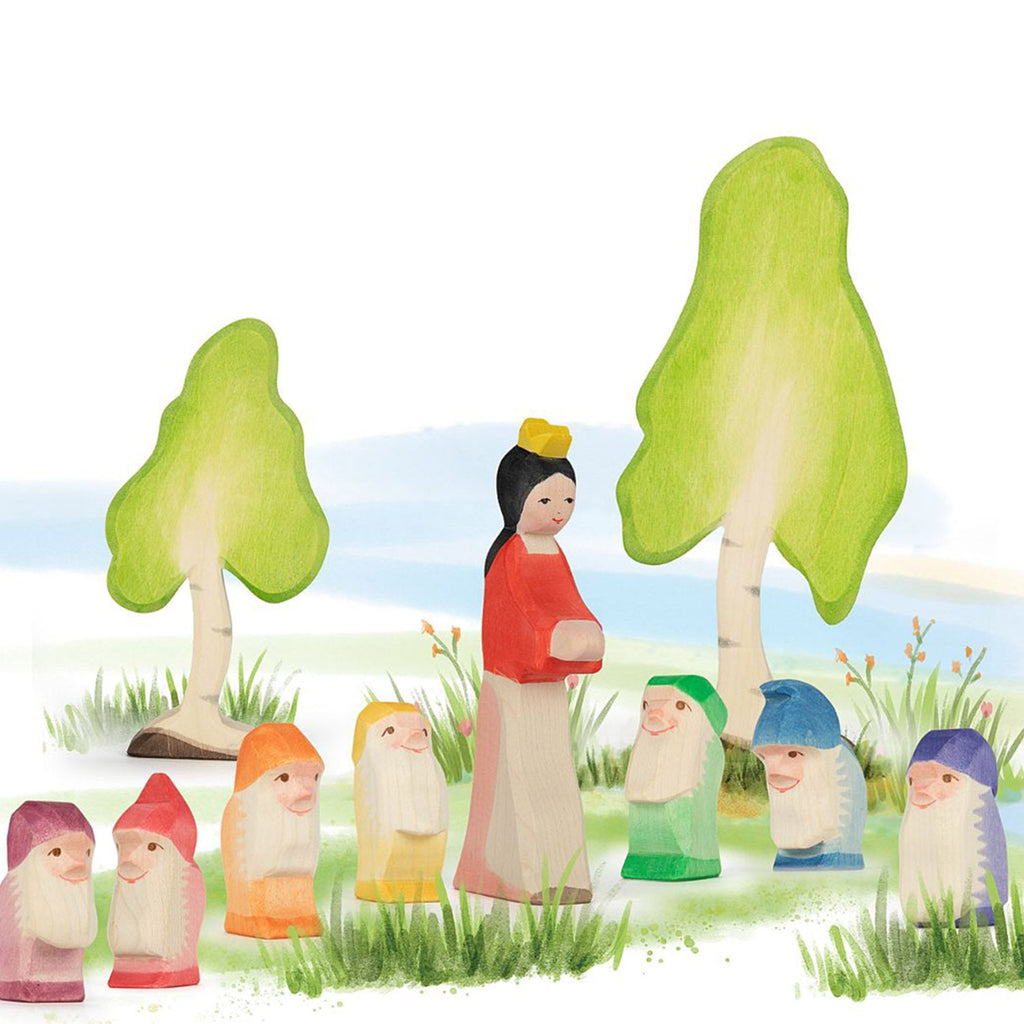 Handmade Wooden Fairy-Tale Princess